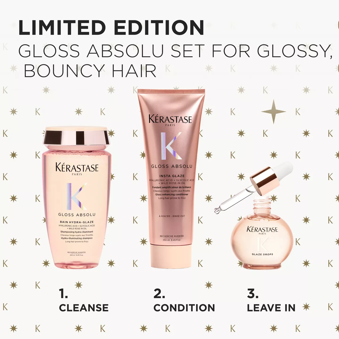 Gloss Absolu Holiday Trio Set for Glossy Hair - Image 7