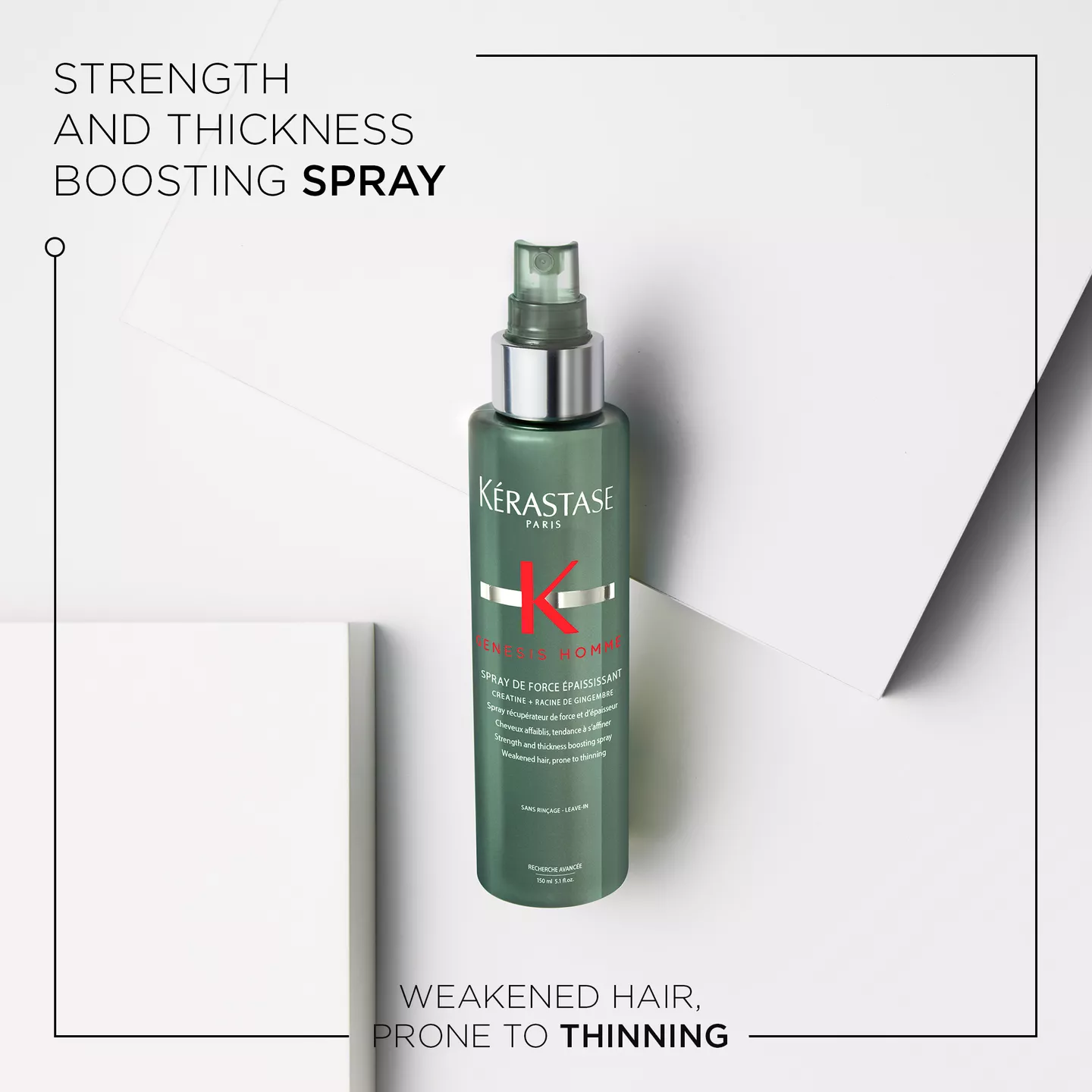 Genesis Homme Spray De Force Epaississant Thickening Spray - Image 2