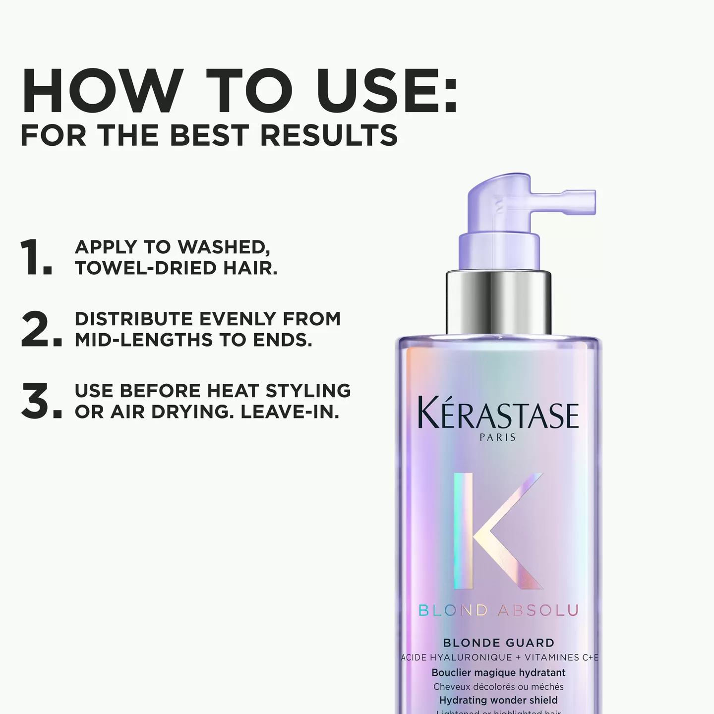 Blond Absolu Blonde Guard hydrating wonder shield leave-in spray - Image 5