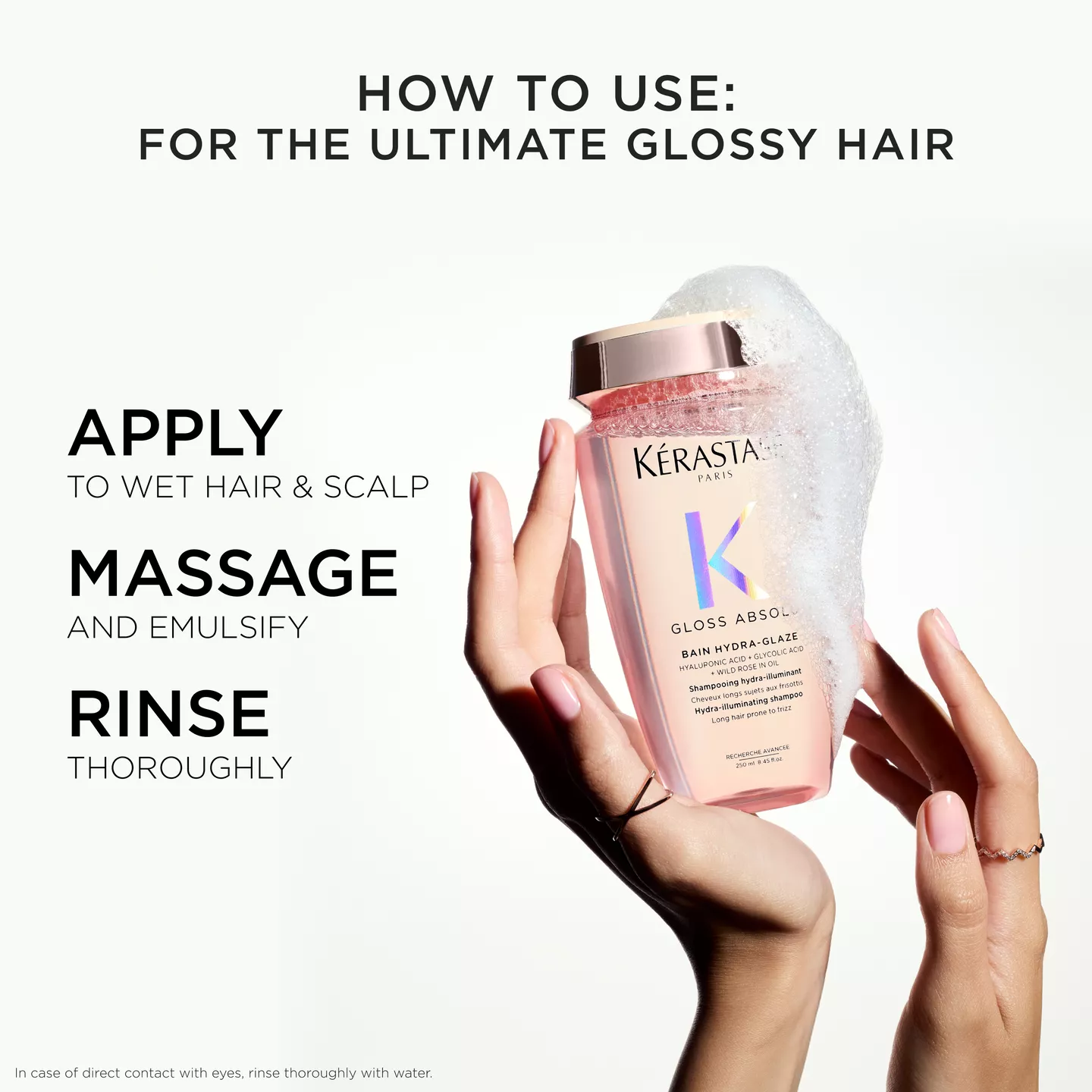 Gloss Absolu Bain Hydra-Glaze Anti-Frizz Shampoo - Image 9