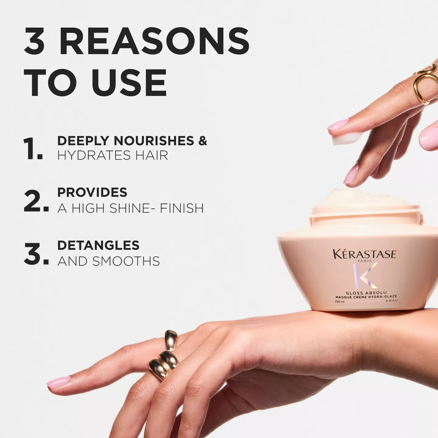 Gloss Absolu Crème Shampoo & Mask Duo for Thick Frizzy Hair - Image 4